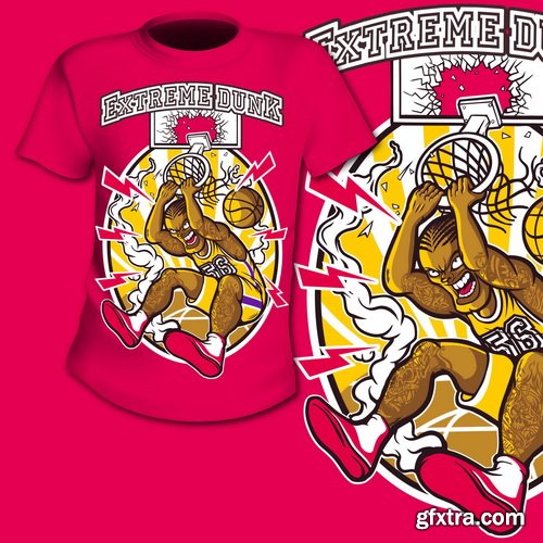 T-Shirt Design #4, 25xEPS