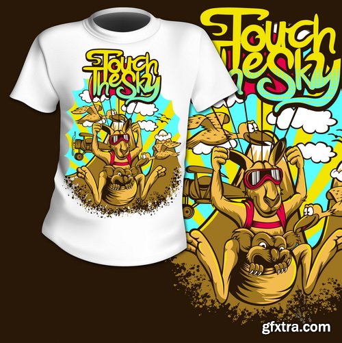 T-Shirt Design #4, 25xEPS