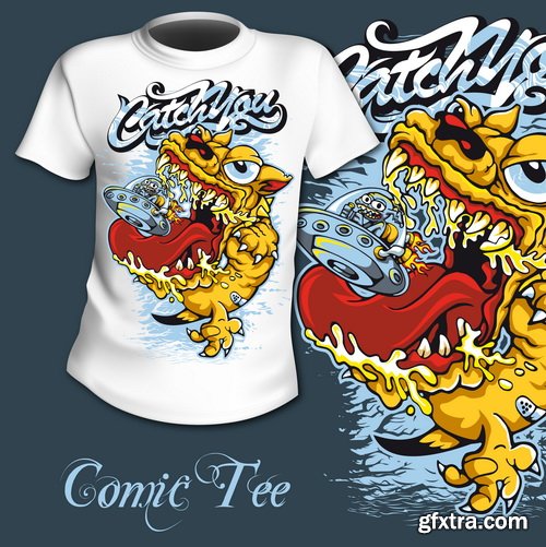 T-Shirt Design #4, 25xEPS