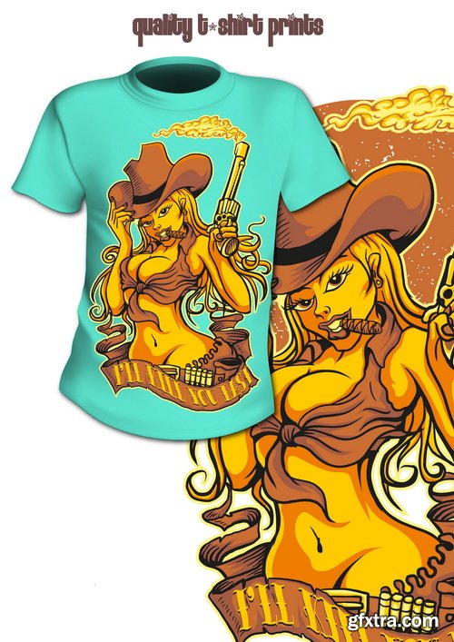 T-Shirt Design #4, 25xEPS