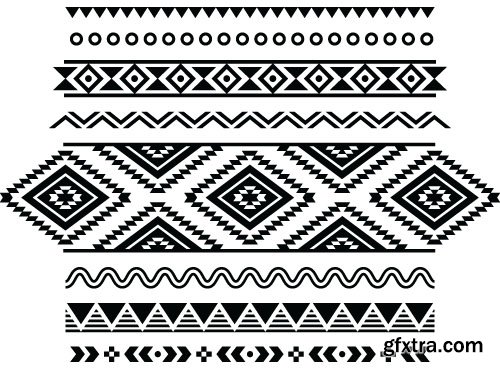Tribal &amp; Ethnic Ornaments, 25xEPS