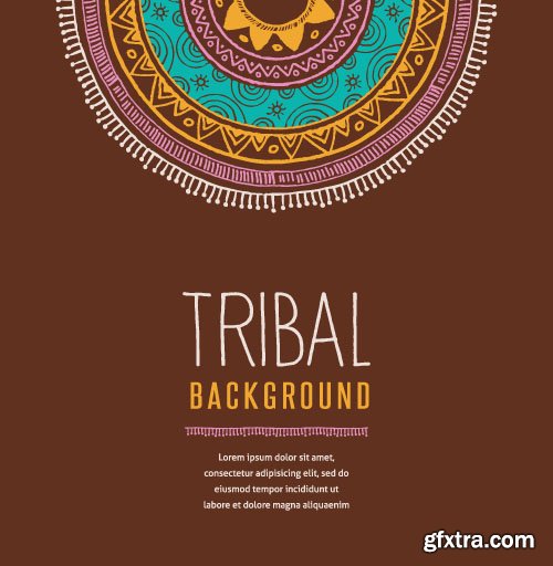 Tribal &amp; Ethnic Ornaments, 25xEPS