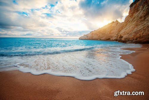 Beach Cliffs - 5x JPEGs