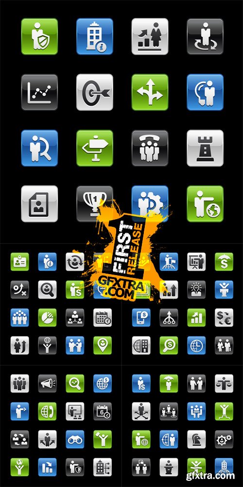 Business Planning and Success Vector Icons