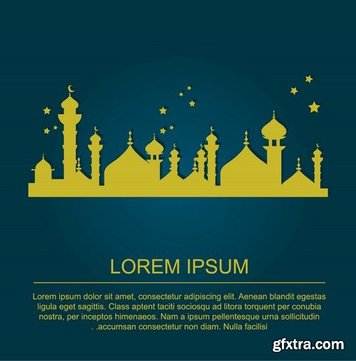 Islamic &amp; Arabic Design - 25x EPS