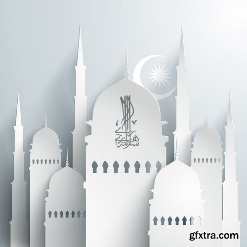 Islamic &amp; Arabic Design - 25x EPS