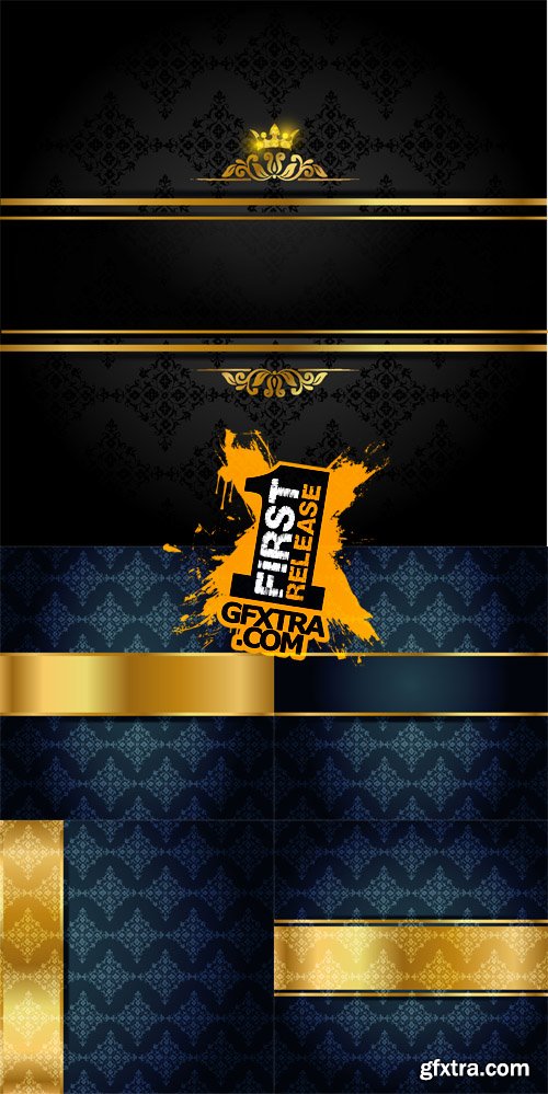 5 Vip Vector Backgrounds Set