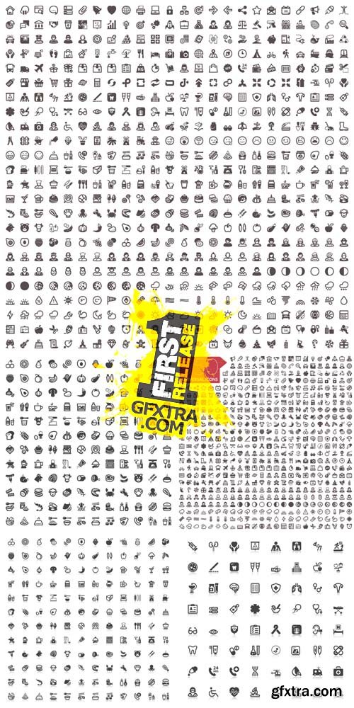 Vector Flat Icon Set