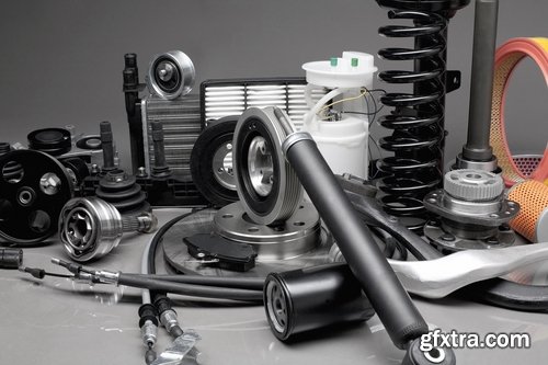 Collection of automotive parts repair shock generator bearing spring wheel drive 25 HQ Jpeg