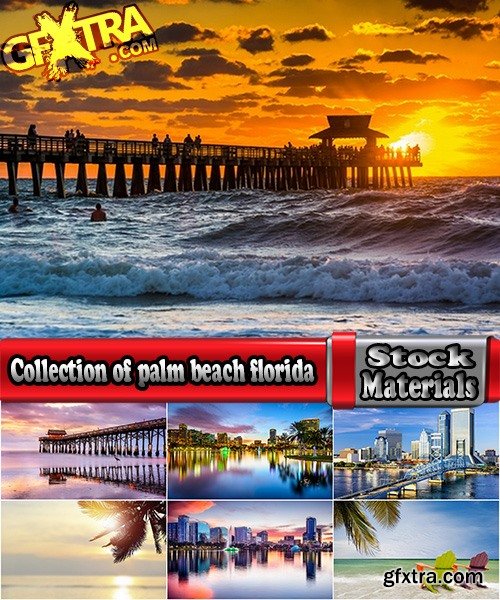 Collection of palm beach florida sand sea landscape sunset pier skyscraper 25 HQ Jpeg