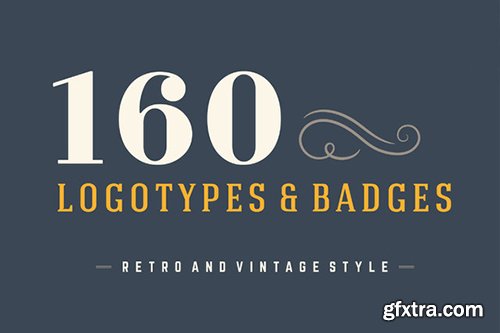 CM 160 Vintage logotypes and badges 324566 CM 160 Vintage logotypes and badges 324566