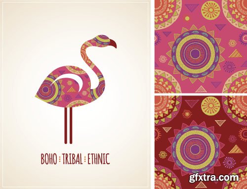 Tribal &amp; Ethnic Ornaments 2 - 25x EPS