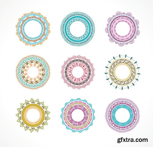 Tribal &amp; Ethnic Ornaments 2 - 25x EPS