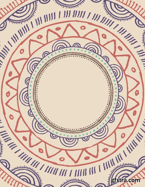 Tribal &amp; Ethnic Ornaments 2 - 25x EPS