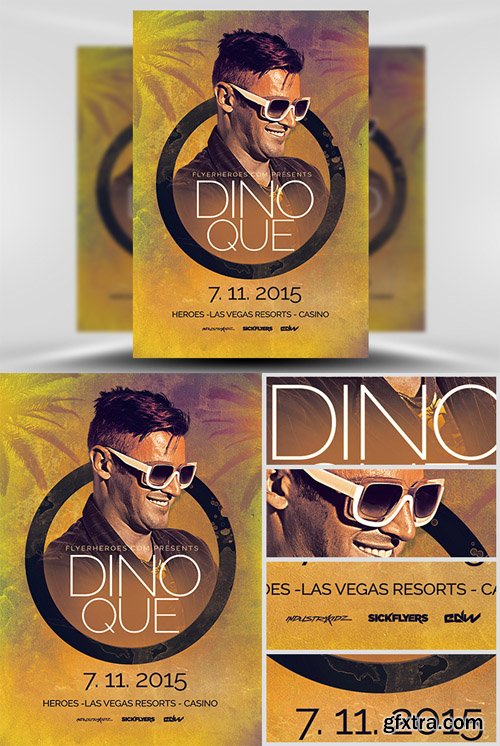 Summer House Flyer Template 2