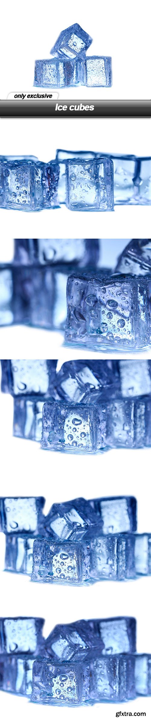Ice cubes - 6 UHQ JPEG