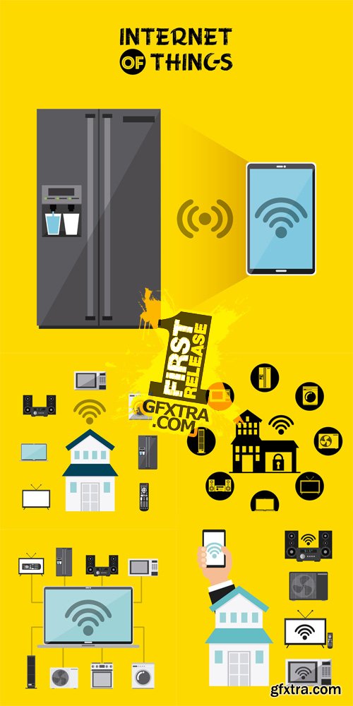 Internet of Things Vector Set