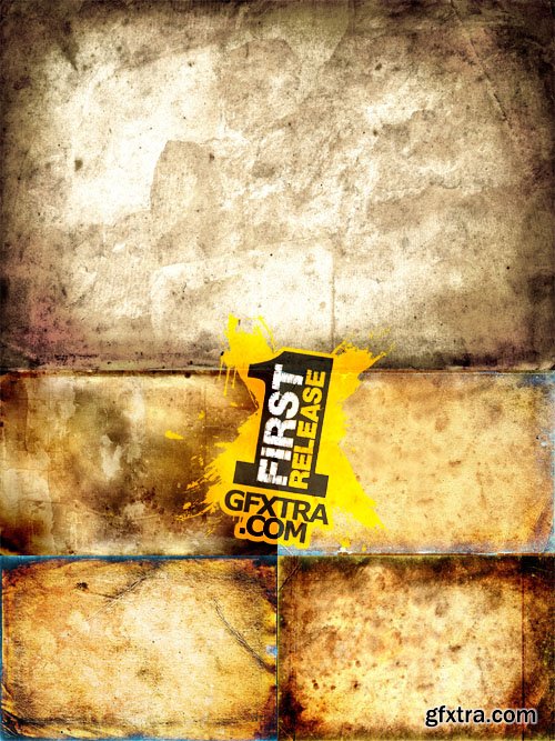 Grunge Backgrounds with Space for Text Set 1