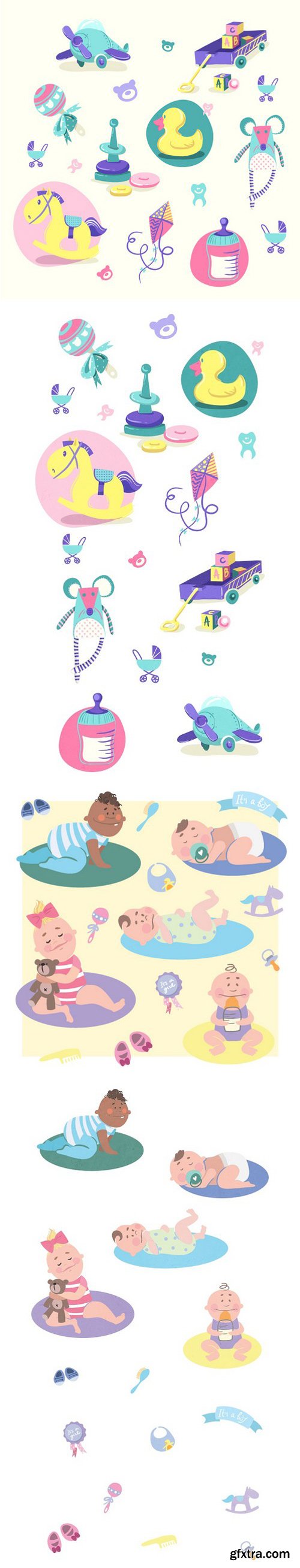 Babies Vector Clip Art » GFxtra