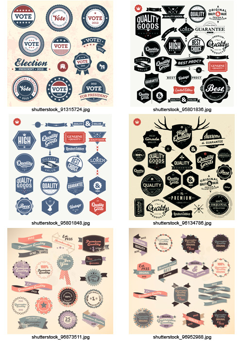 Premium Quality Labels II, 25xEPS Premium Quality Labels II, 25xEPS