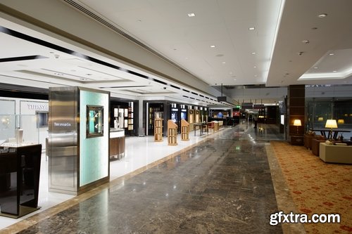 Collection interior of the airport building airplane airliner airfield Dubai 25 HQ Jpeg