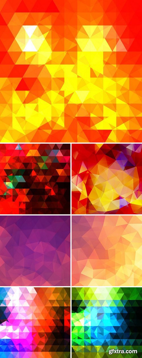 Stock Vectors - Abstract Geometric Backgrounds 7