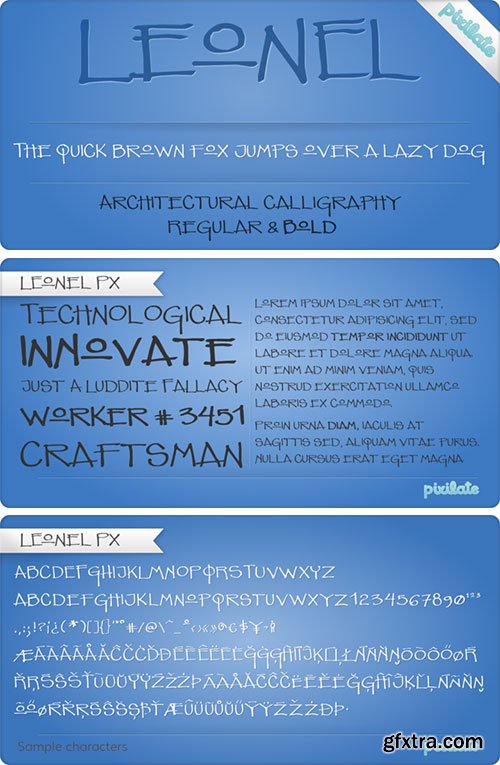 Pixilate Bundle - All 12 Typefaces 37xOTF