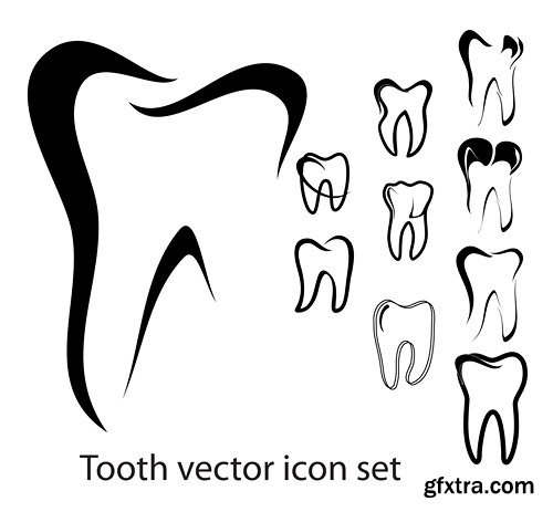 Dental Care Vector Collection - 25x EPS