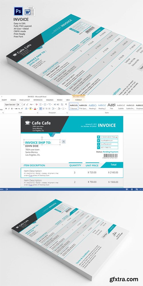 CM - Business Invoice Template 331406