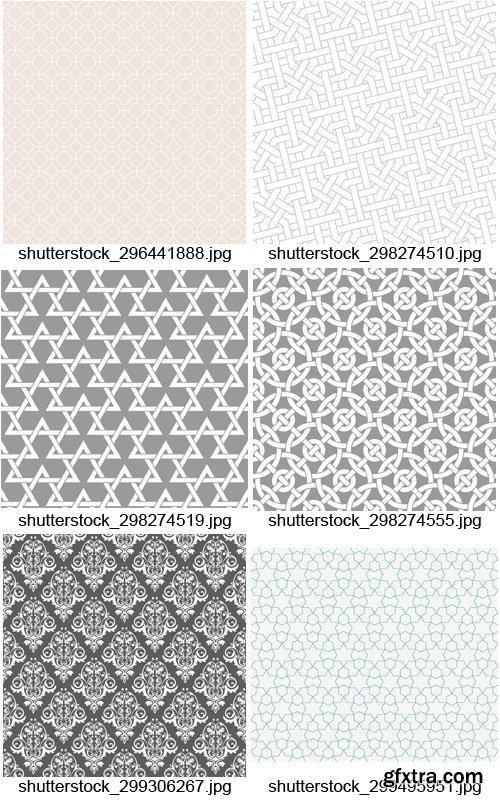 Amazing SS - Arabic Patterns 2, 25xEPS