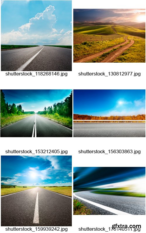 Amazing SS - Highway &amp; Roads, 25xJPGs