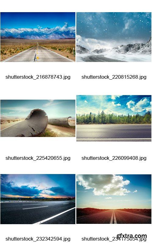Amazing SS - Highway &amp; Roads, 25xJPGs