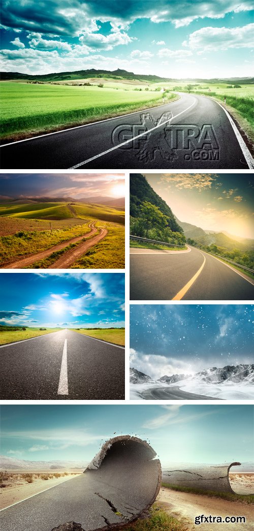 Amazing SS - Highway &amp; Roads, 25xJPGs