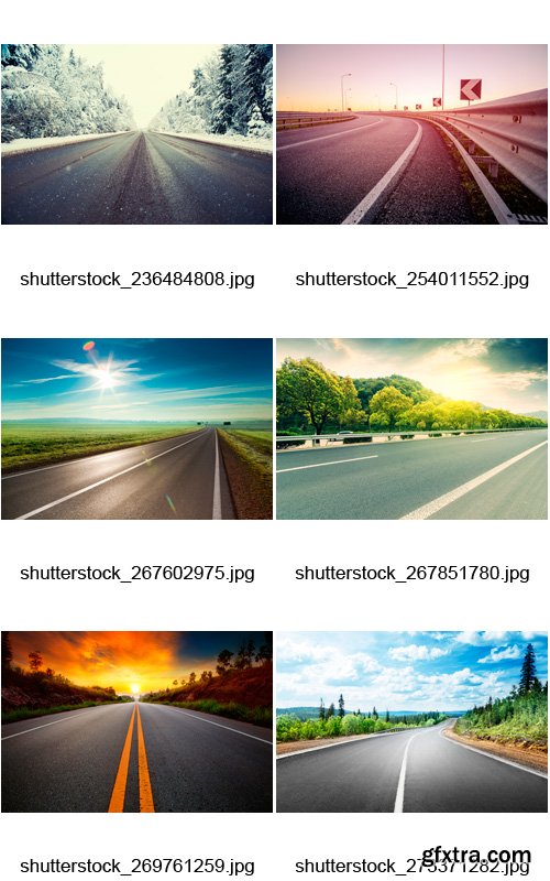 Amazing SS - Highway &amp; Roads, 25xJPGs