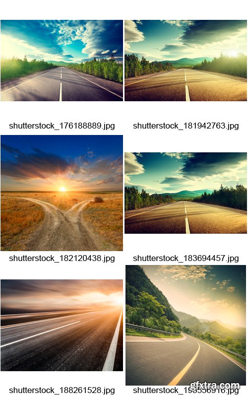 Amazing SS - Highway &amp; Roads, 25xJPGs