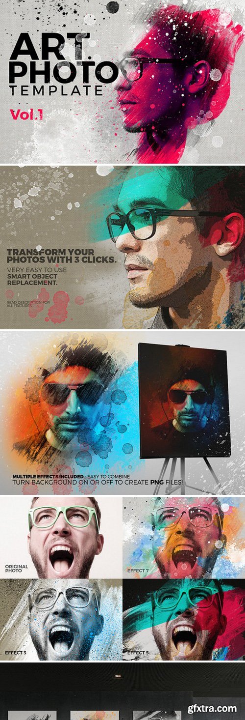 CM - Art Photo Template/Mock-up V.1 298506