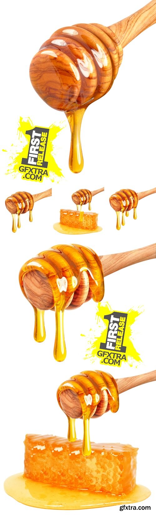 Stock Photo - Honey Isolated