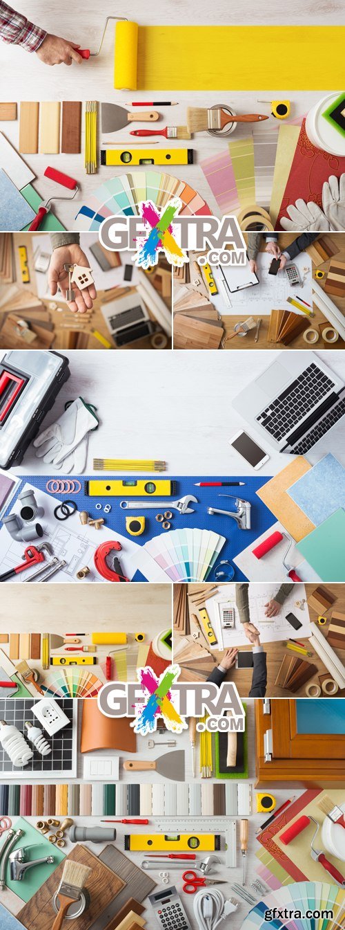 Stock Photo - Repair & Construction Tools