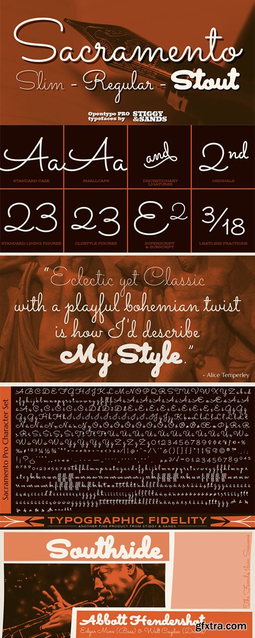 Sacramento Pro - A Fine Pen-Line Style of the 1950&rsquo;s &amp; 1960&rsquo;s