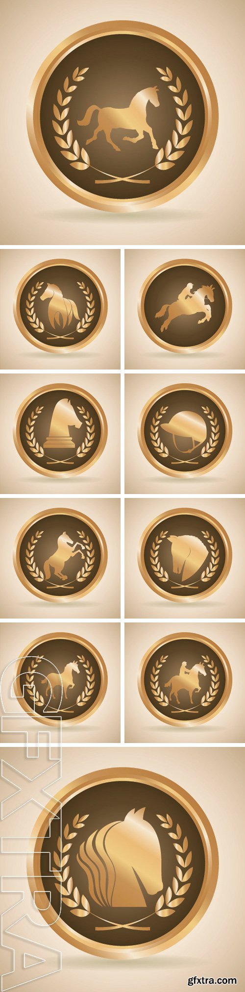 Stock Vectors - Horse Riding digital design, vector illustration graphic