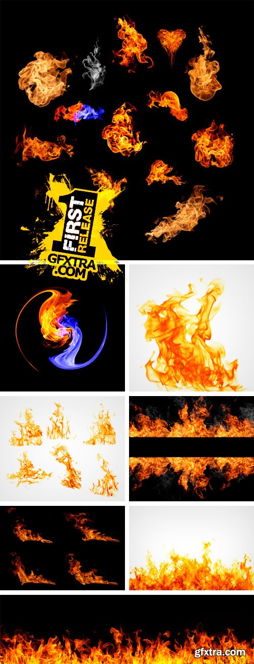 Amazing SS - Fire &amp; Flame Collection, 25xJPGs