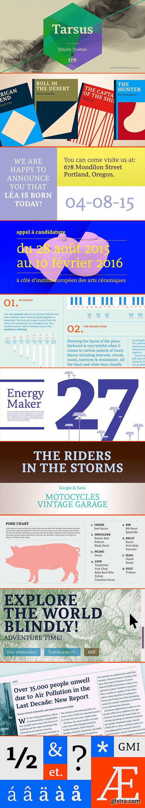 Tarsus - Sturdy Serif for the Latin Script 5xOTF