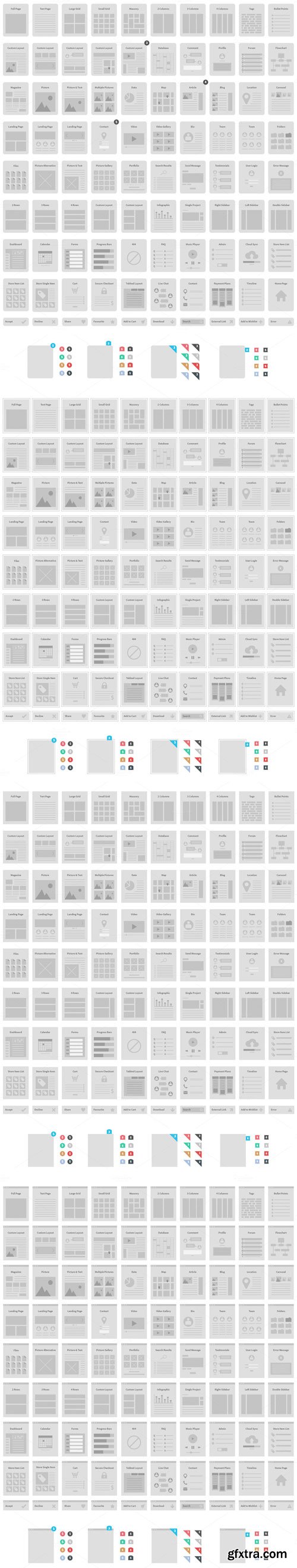 CM 128771 - Website Wireframe Kit