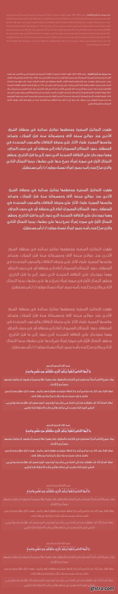 Sada Arabic 6xOTF $129