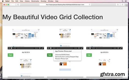 Responsive Video Grid 2.0 (Mac OS X)