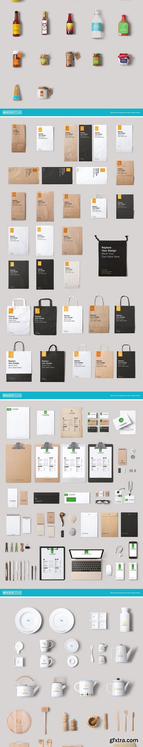 CM - Coffee Branding &amp; Packages Mock Up 342706