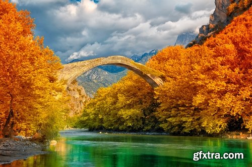 Collection of autumn forest fall landscape mountain nature river meadow yellow leaf 25 HQ Jpeg