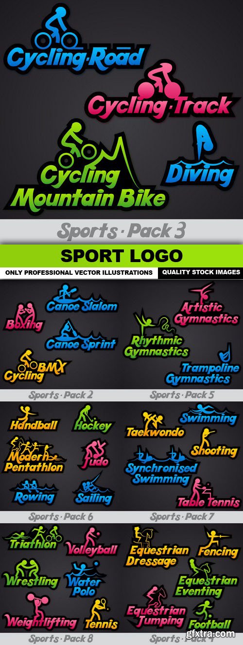 Sport Logo 8 Vector GFxtra