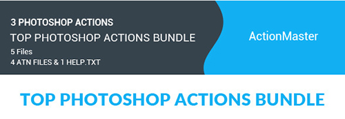 Graphicriver Top Photoshop Actions Bundle 11426166