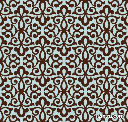 Collection of vector image calligraphic elements vintage design element a background #11-25 EPS